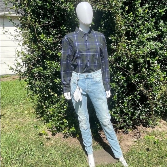 NWT G-Star Slim Distressed Restored Denim Light Washed Jeans - Picture 3 of 15